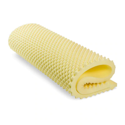 Convoluted Mattress Toppers- Yellow