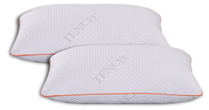 Emma Copper Memory Foam Pillow Twin pack