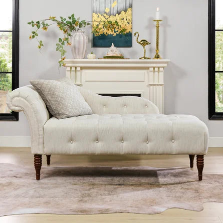 Alice Chaise Longue Bedroom Accent Chair Dreamy Comfort