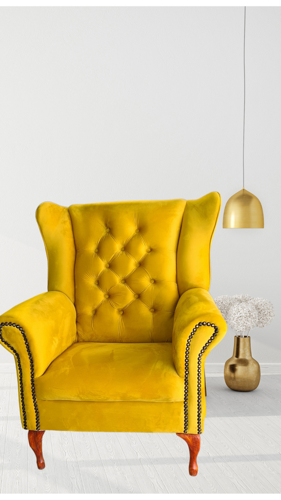 Larah Wing Back Chair Dreamy Comfort