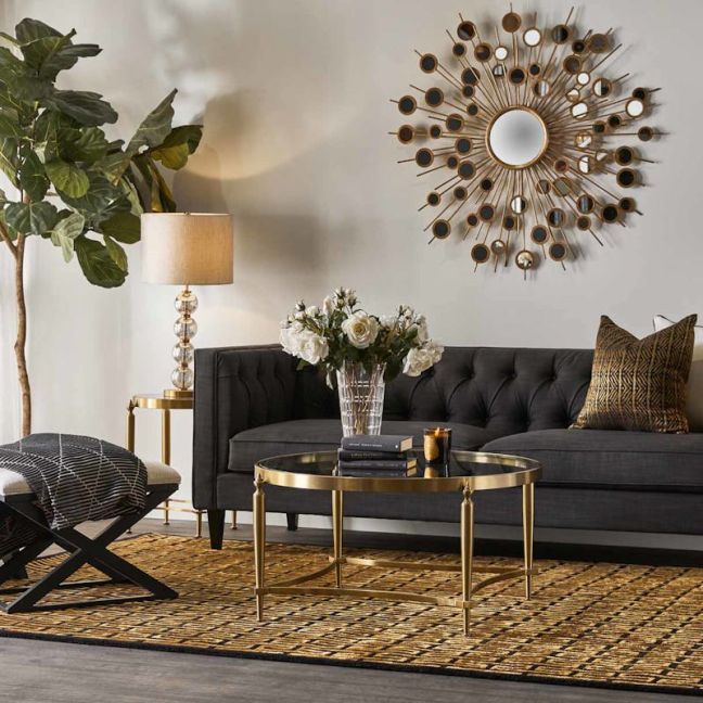 Alexis 3 Seater Tufted Sofa